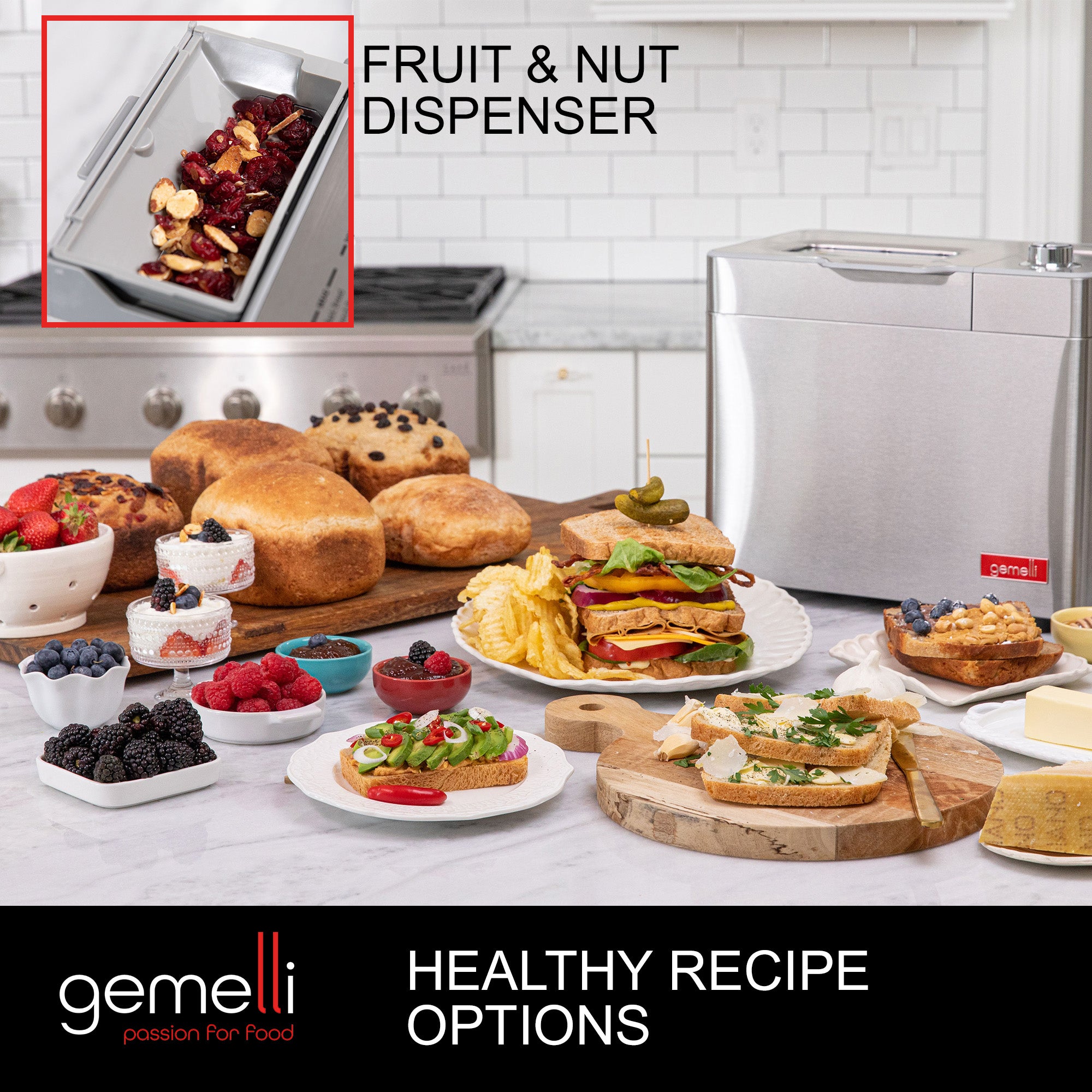 The Gemelli Home™ Artisan Bread Maker - Gemelli Home