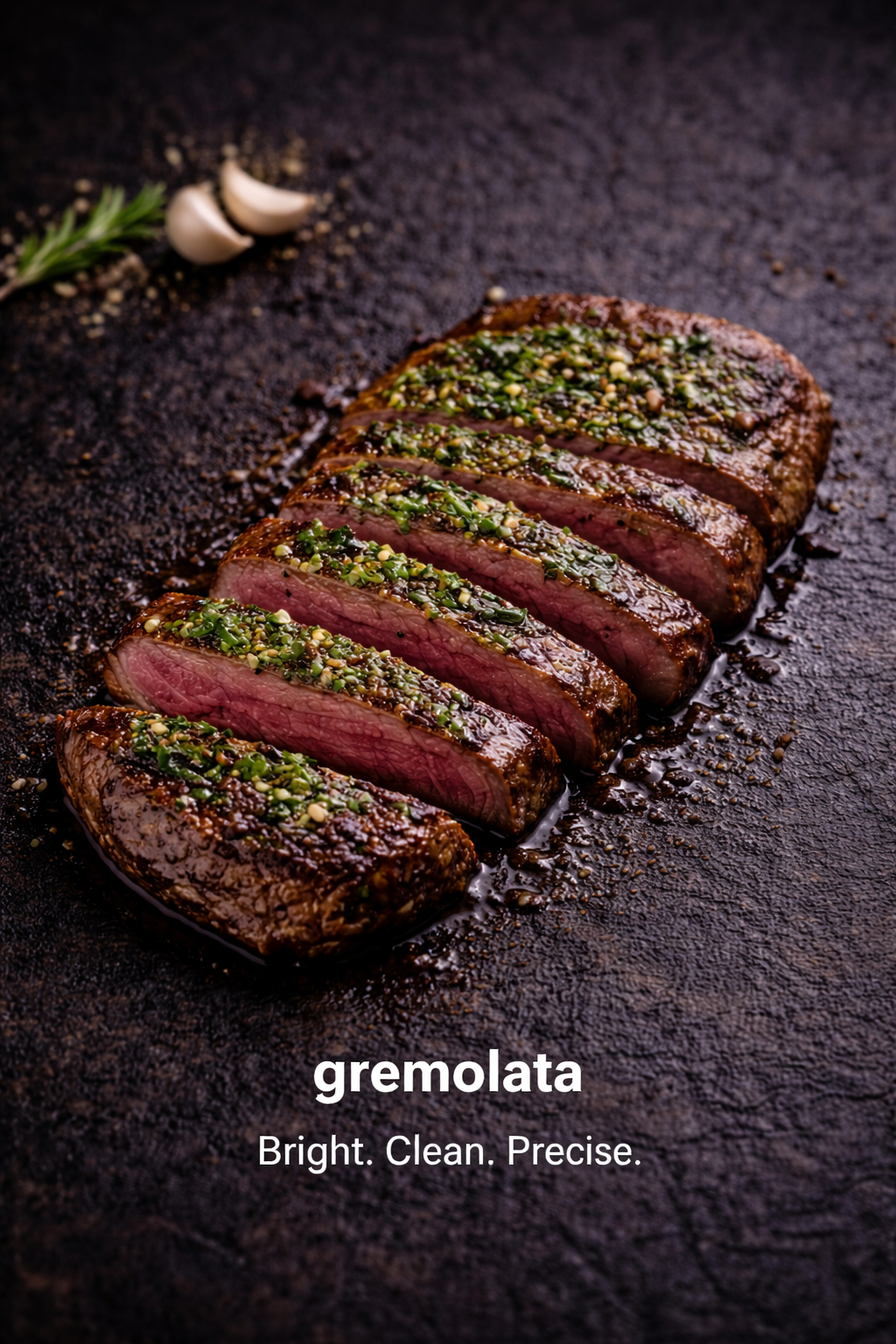 Gremolata Steak Finish (Bright Herb Sauce for Steak)