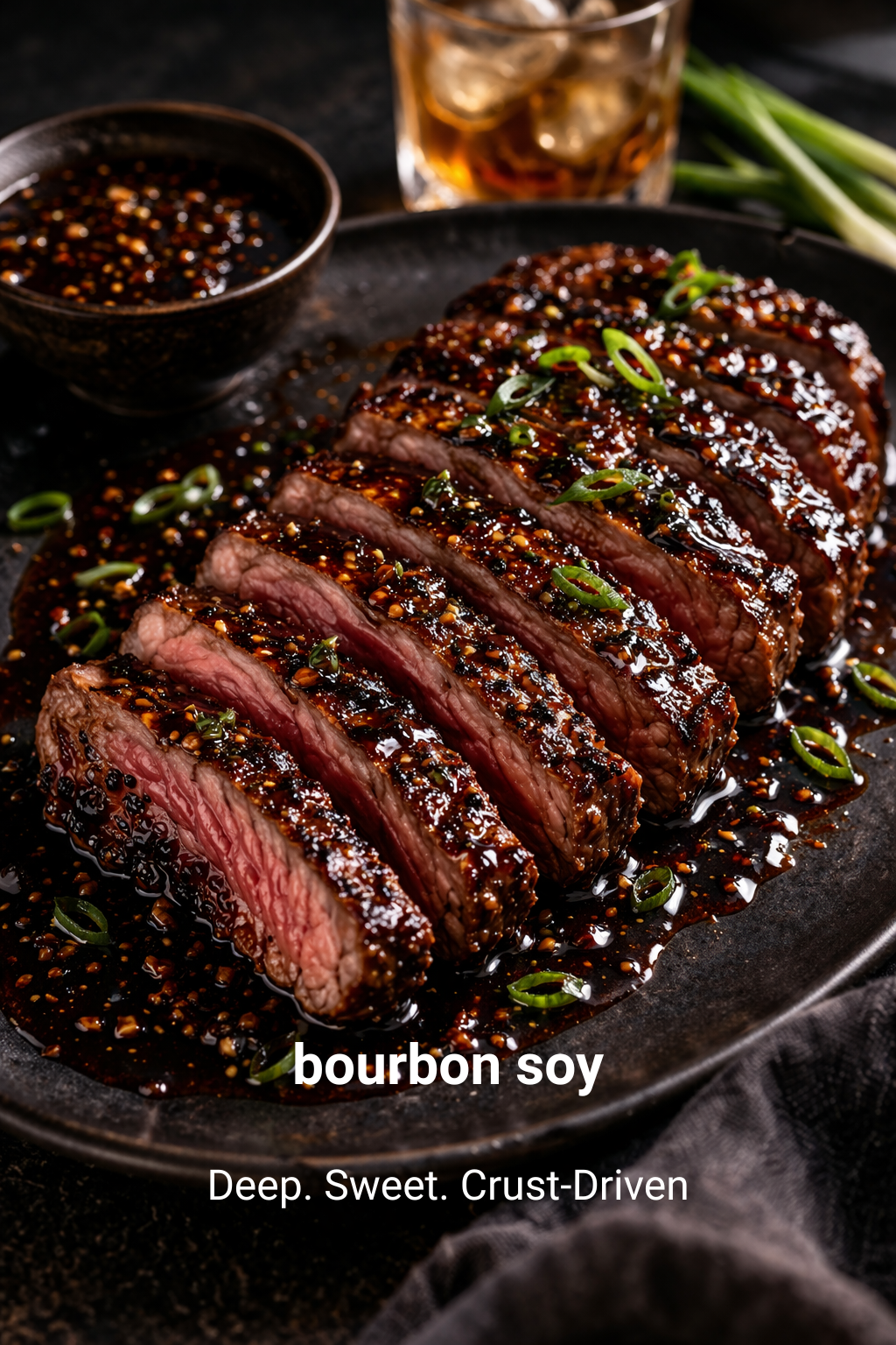 Bourbon Soy Steak Marinade Recipe | Sweet and Savory Steak Glaze