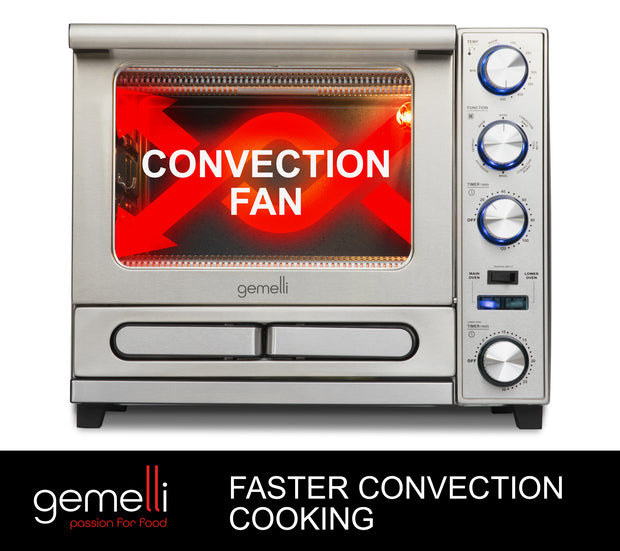 The Gemelli Home Electric Pizza Oven