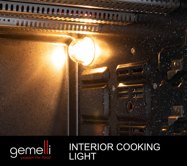 Gemelli Home Oven, Professional Grade Convection Oven with Built-In  Rotisserie, 1 unit - Gerbes Super Markets